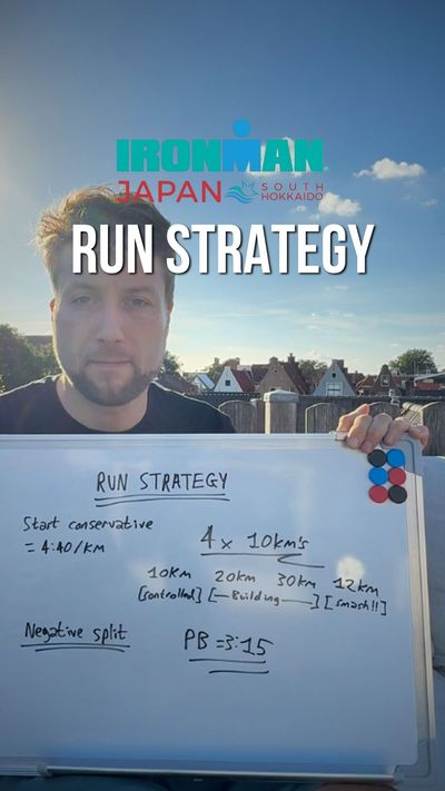 My Run Strategy For Ironman Japan